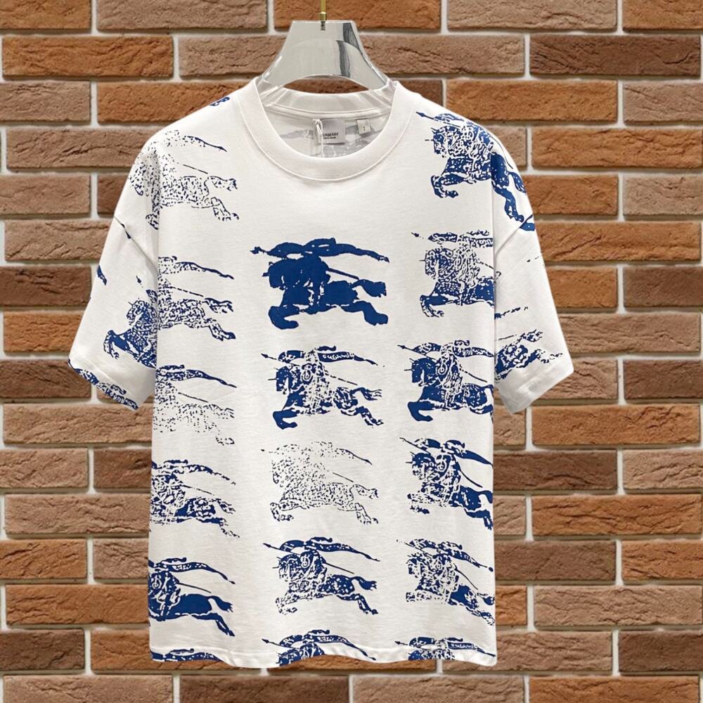 Burberry White Short Sleeve